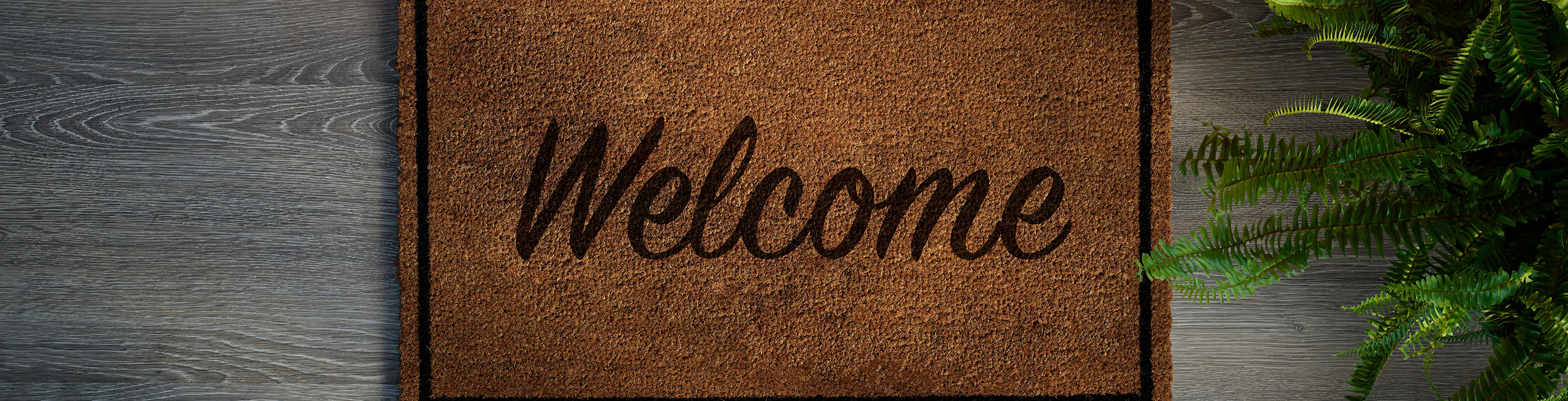 Welcome doormat